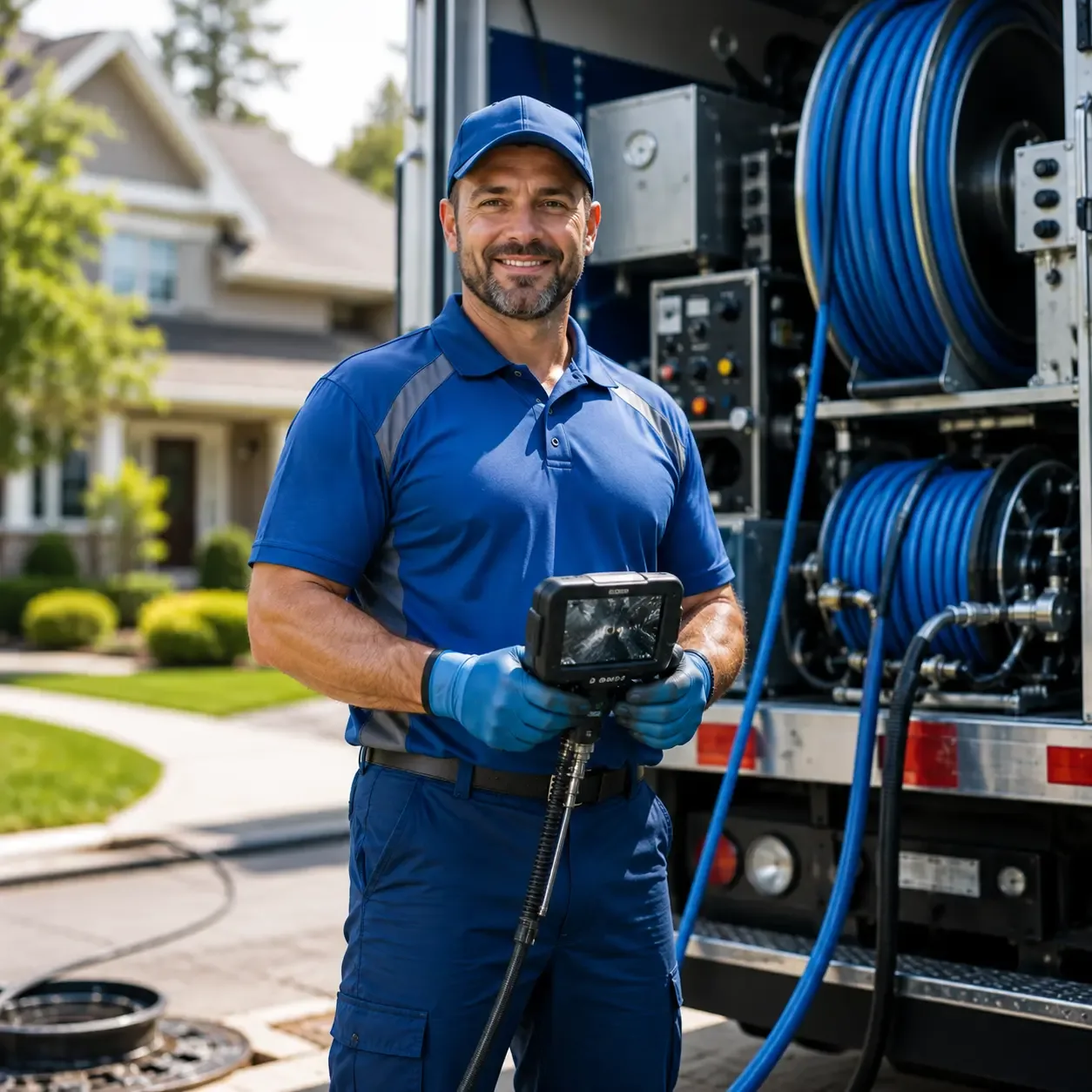 Local outdoor drain cleaning specialists in Amma, WV